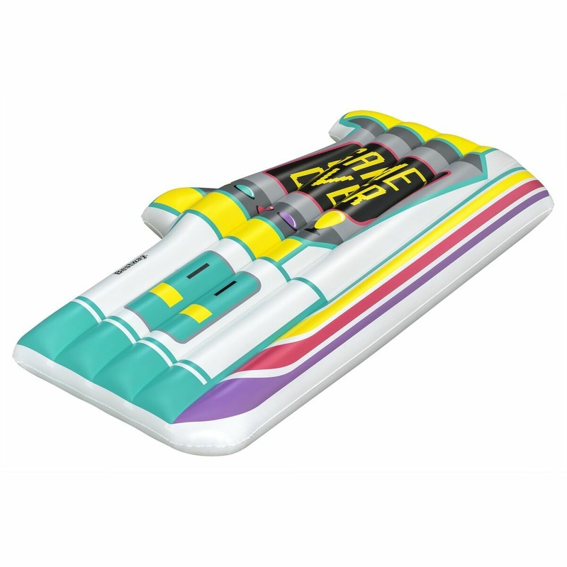 Flotador gigante arcade para relajación y diversión en el agua