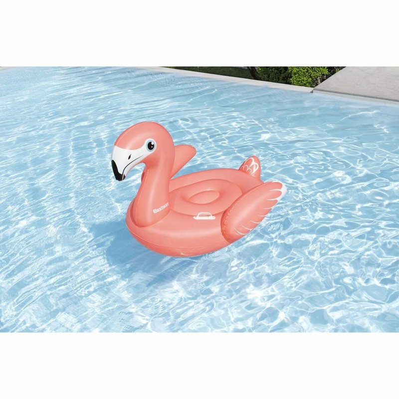 Flotador piscina flamenco gigante para niños y adultos