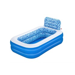 Piscina Hinchable Niños Bestway con Aspersor en jardín