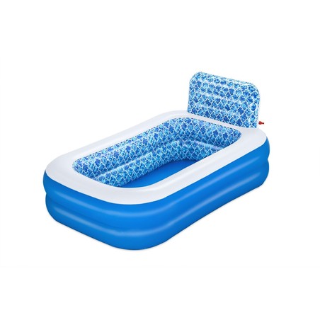 Piscina Hinchable Niños Bestway con Aspersor en jardín