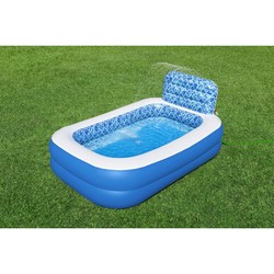 Piscina Hinchable Niños Bestway con Aspersor en jardín 2