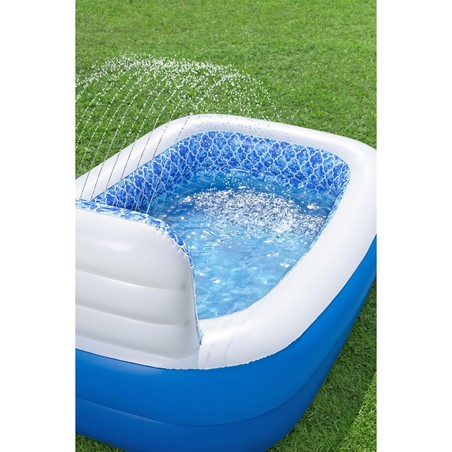 Detalle aspersor piscina hinchable infantil Bestway