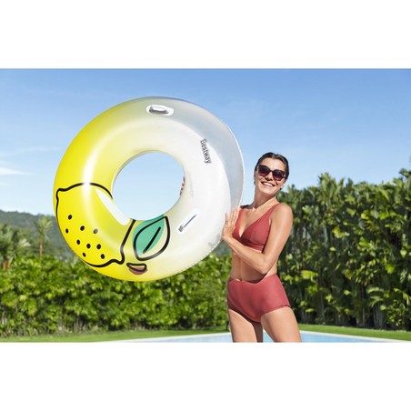 Accesorios playa y piscina, flotador con asas para seguridad