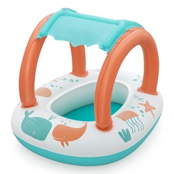 Barca hinchable infantil Bestway con toldo para playa y piscina