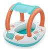 Barca hinchable infantil Bestway con toldo para playa y piscina