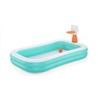 Piscina Bestway con canasta de baloncesto para niños