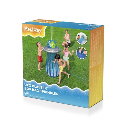 Punching hinchable infantil Bestway Ovni con chorros de agua