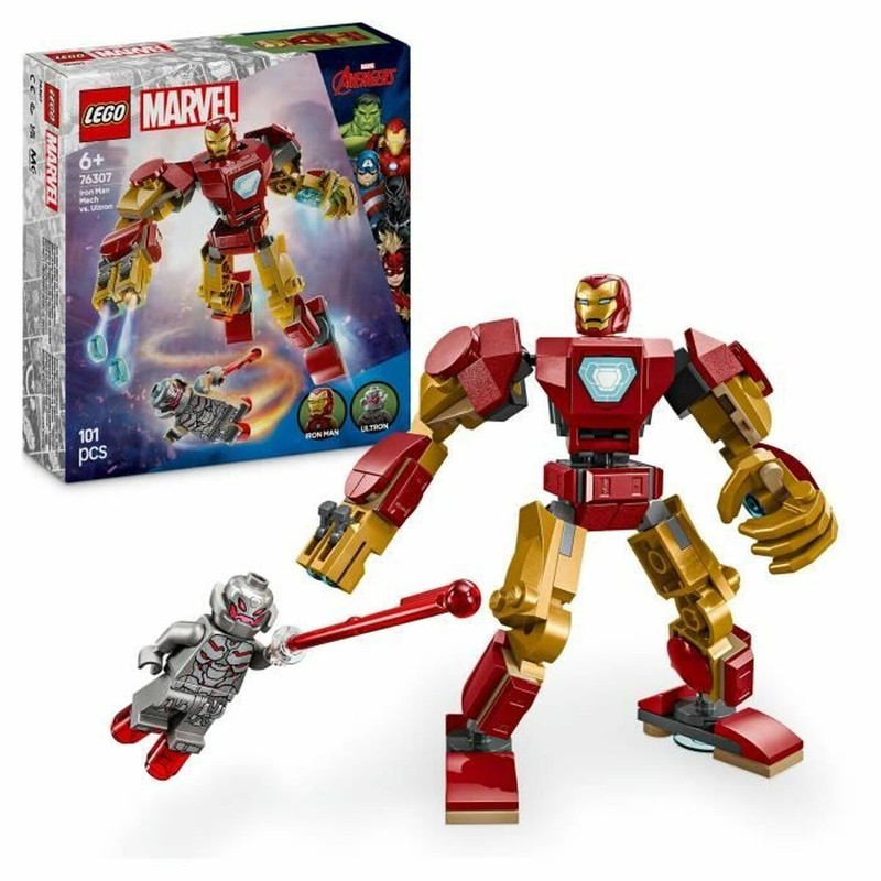LEGO Marvel Iron Man Mech vs Ultron set
