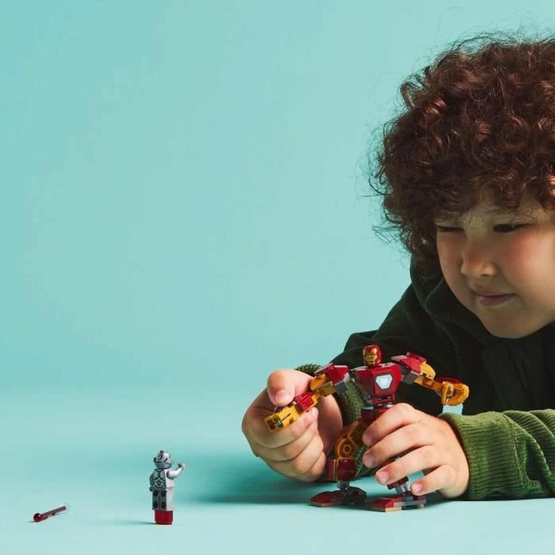 Bloques construcción infantiles LEGO Marvel para niños