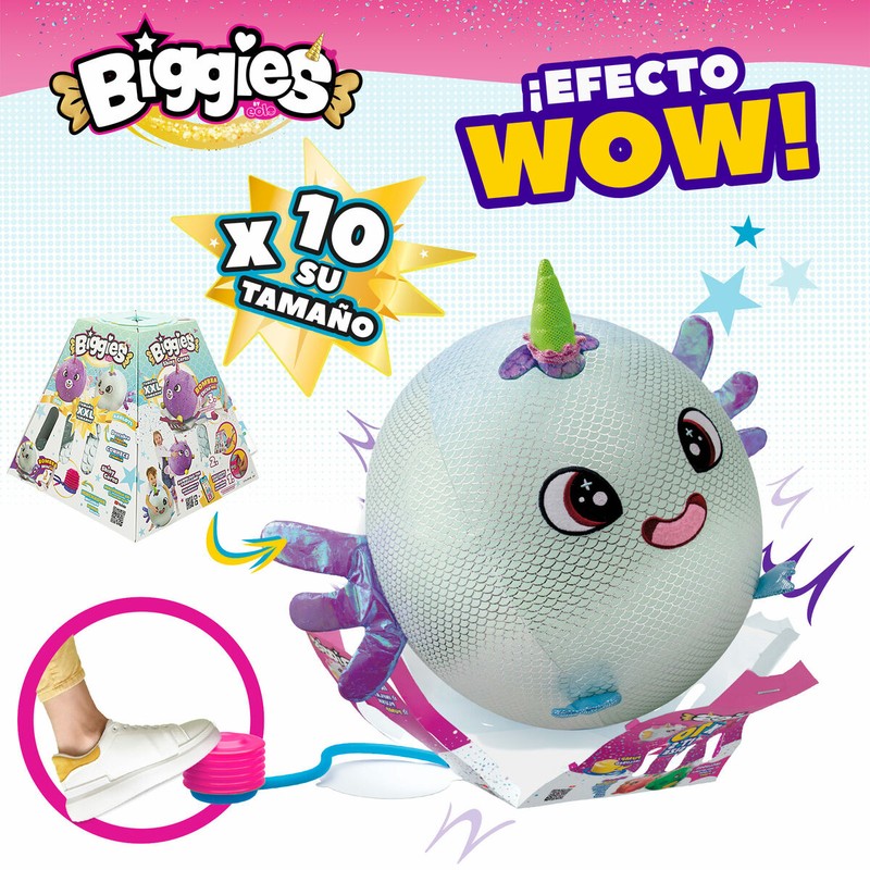Peluche hinchable para niños listo para inflar con inflador manual