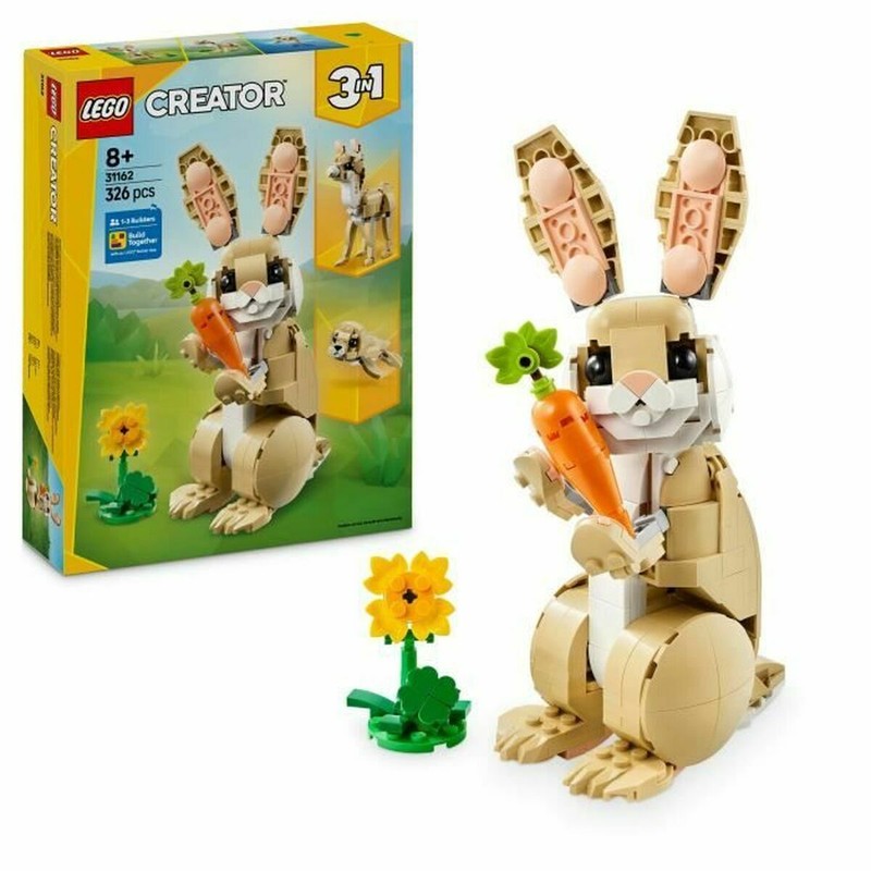 Juguetes construcción niños Lego, set creativo montado.