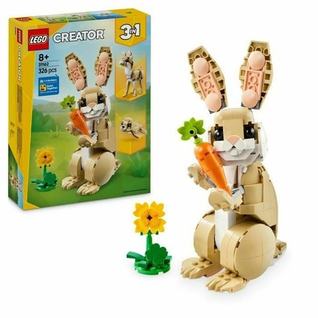 Juguetes construcción niños Lego, set creativo montado.