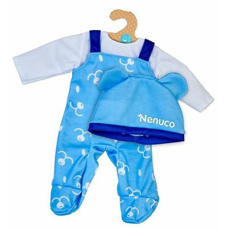 Detalle de la ropa Nenuco del muñeco bebé Famosa