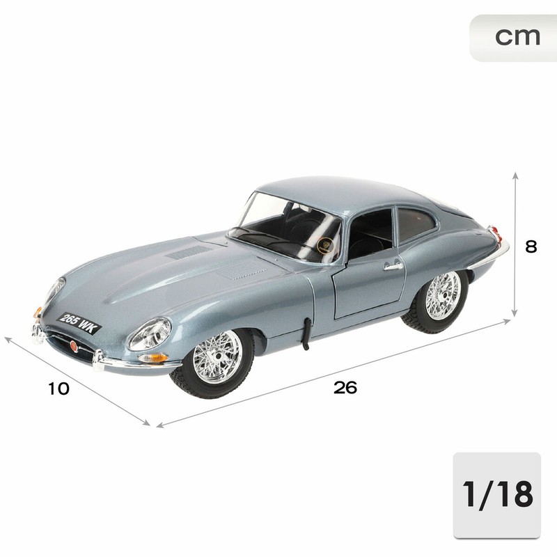 modelo a escala Bburago de Jaguar vintage