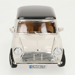 Coche miniatura coleccionable Bburago Mini Cooper 1969 1:18 2