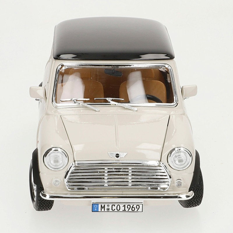 Maqueta coche clásica Mini Cooper de colección