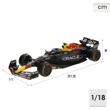 Miniatura F1 para coleccionistas con base de exposición