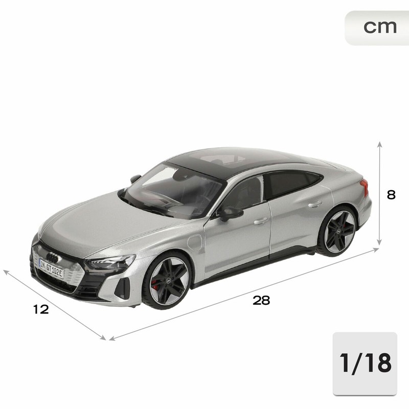 Coche eléctrico colección adultos Bburago Audi E-TRON GT metal