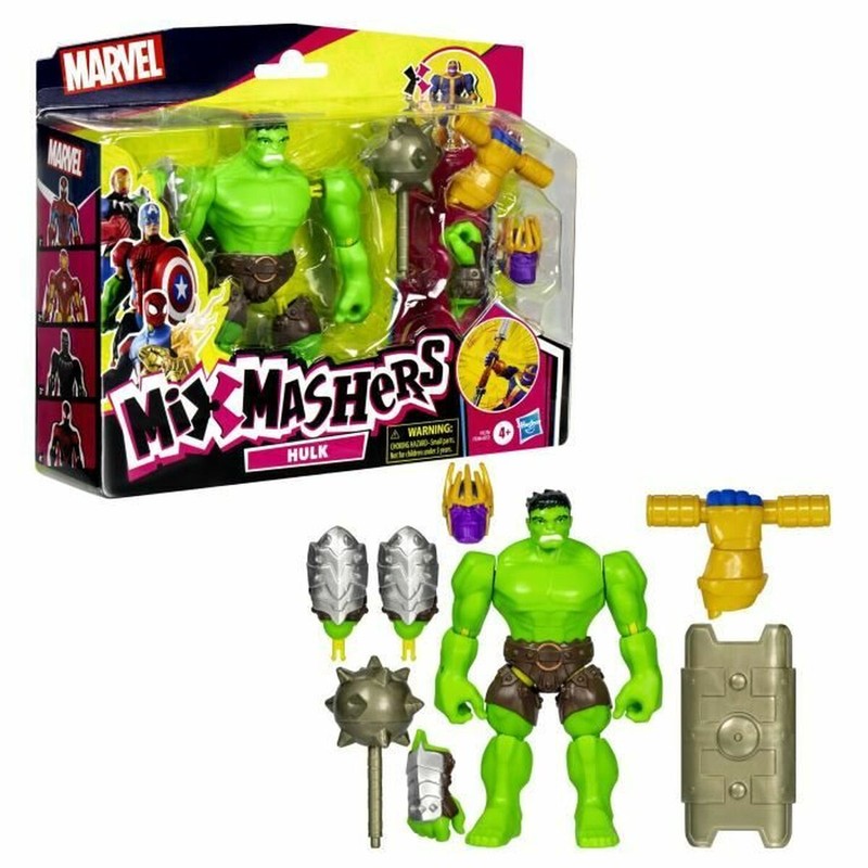 Figura articulada Marvel Avengers Hasbro, ideal para juego creativo.