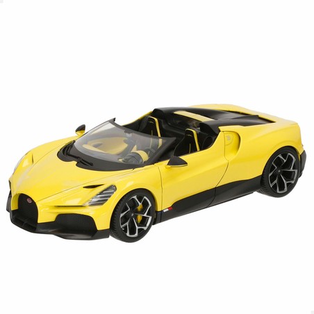 Coche Bugatti Mistral 1:18, vista frontal detallada