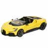 Coche Bugatti Mistral 1:18, vista frontal detallada