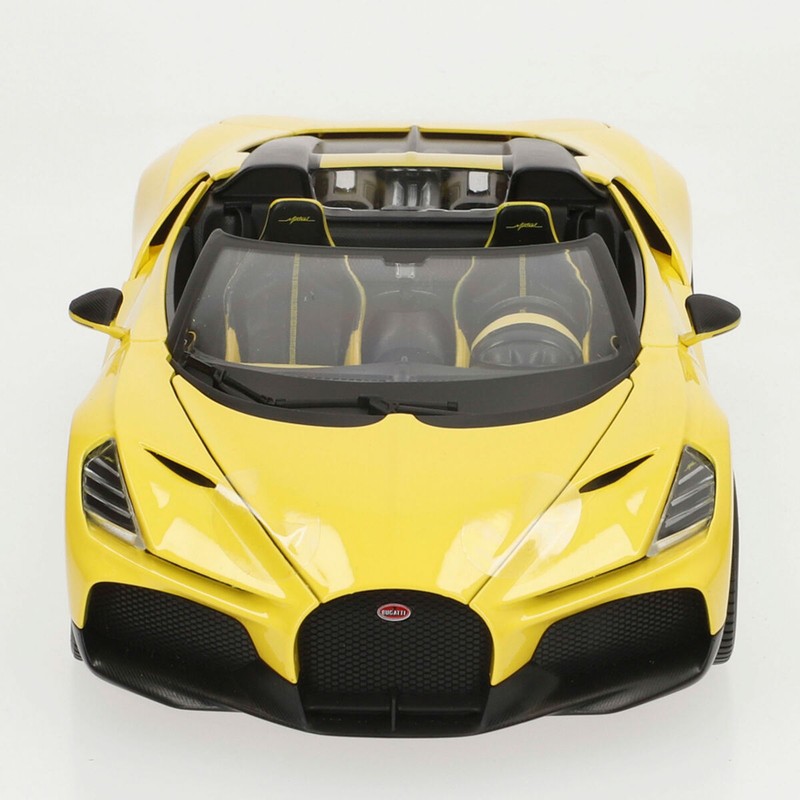 Réplica Bugatti Mistral Bburago, detalles de lujo y acabado premium