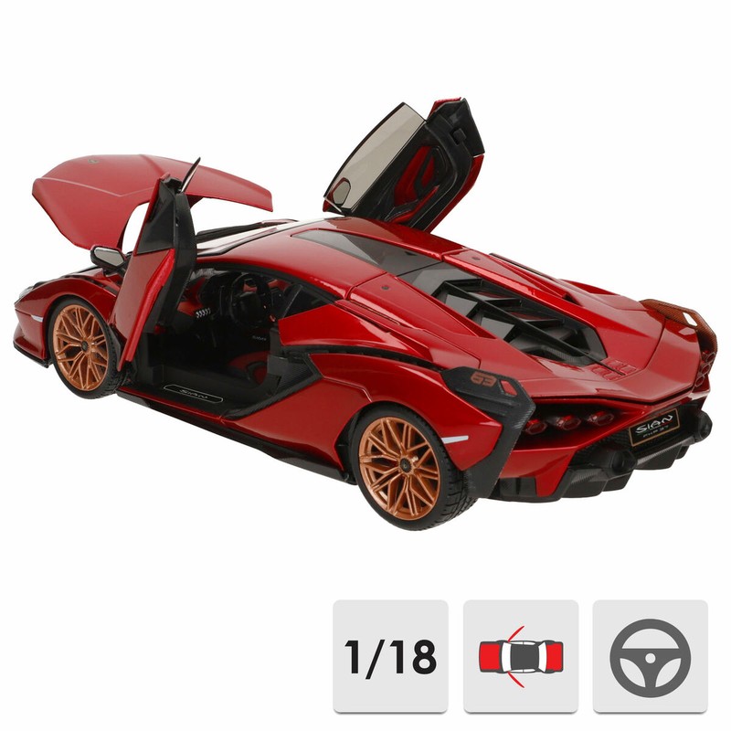 Colección coches deportivos: Bburago Lamborghini Sian
