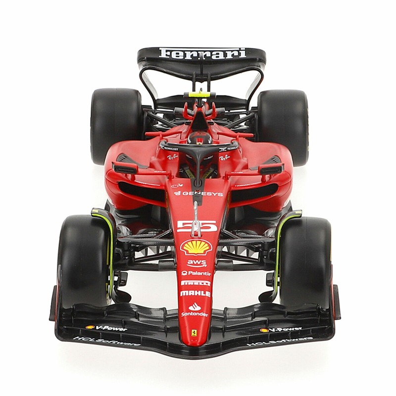Maqueta Ferrari coleccionable F1 SF23 vista lateral