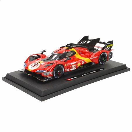 Coche Ferrari Coleccionista Bburago 499 LMH #51 1:18 vista frontal