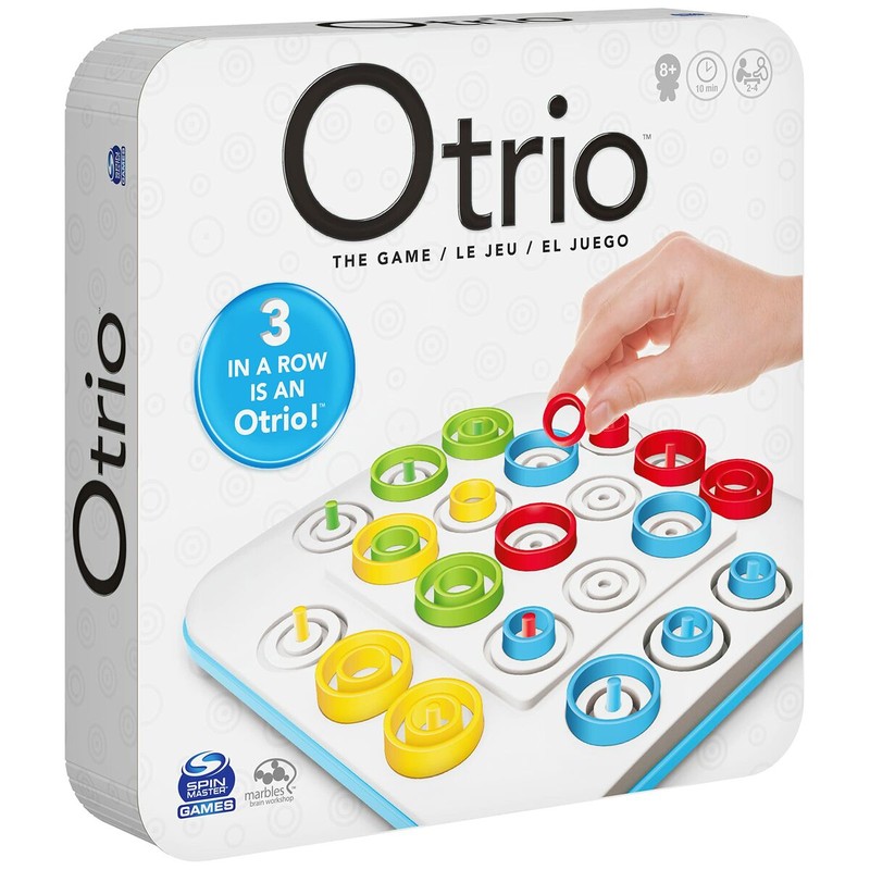 Juego de estrategia Otrio para desarrollo cognitivo