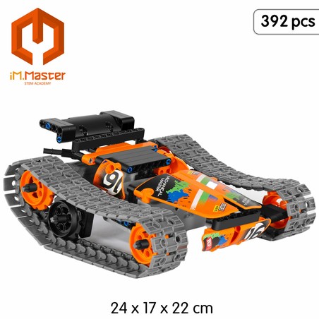 juego de construcción con piezas para montar coche teledirigido