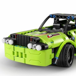 Juguetes construcción niños IM Master, coche deportivo y todoterreno en caja 2