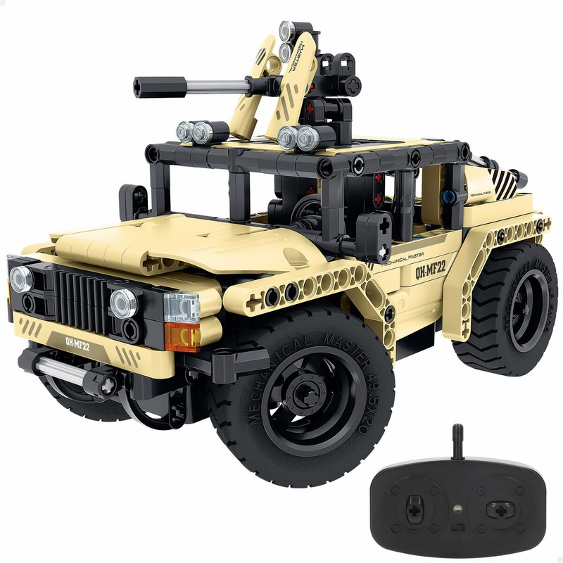 Juguetes construcción niños IM Master vehículo militar