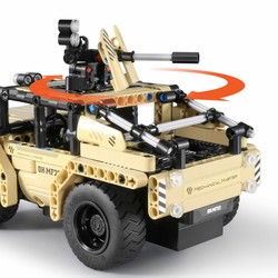 Juguetes construcción niños IM Master vehículo militar 2