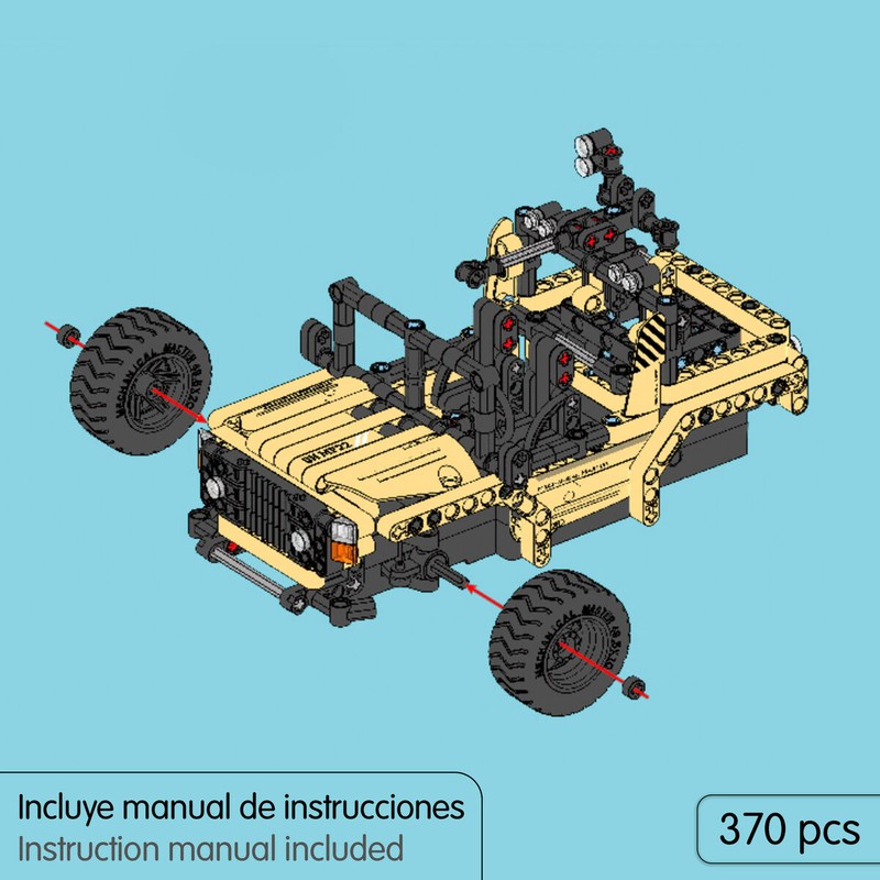 Juguete construcción motricidad fina y creatividad
