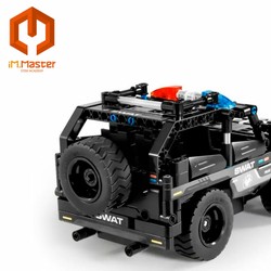 Juguetes construcción niños IM Master Coche Policía RC 355 Piezas 2