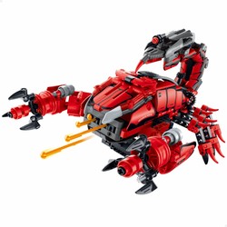 Juguetes construcción niños: set IM Master Escorpión articulado 664 piezas