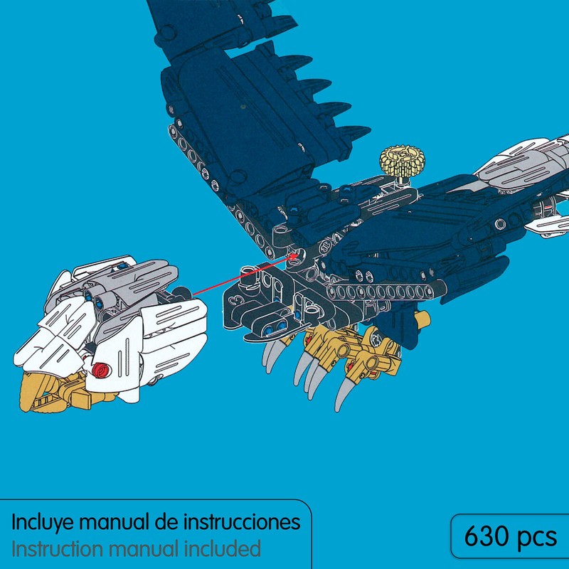 Detalle piezas construcción IM Master 630 piezas