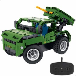 Juguetes construcción niños set IM Master radiocontrol con lanzador