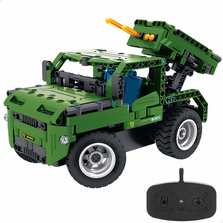 Juguetes construcción niños set IM Master radiocontrol con lanzador