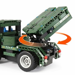 Juguetes construcción niños set IM Master radiocontrol con lanzador 2