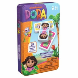 Juegos mesa niños dominó Dora la Exploradora Spin Master