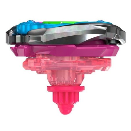 Detalle de la peonza Beyblade X con sus componentes