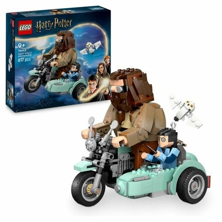 Juguetes Construcción Niños LEGO Harry Potter Moto Hagrid