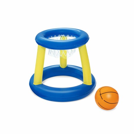 Baloncesto acuático hinchable Bestway para niños en la piscina