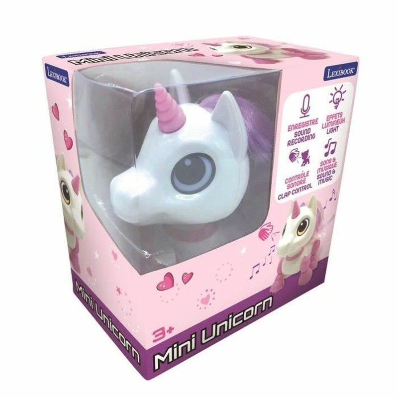 Juguete unicornio niños con luces LED