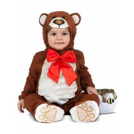 Traje carnaval niño de oso de peluche suave