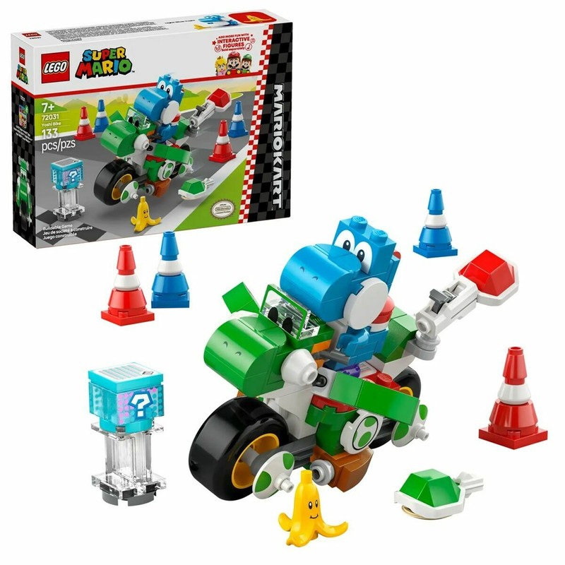 Juguetes Construcción Niños Lego Super Mario Moto Yoshi - Compra online en MegaJuguetes