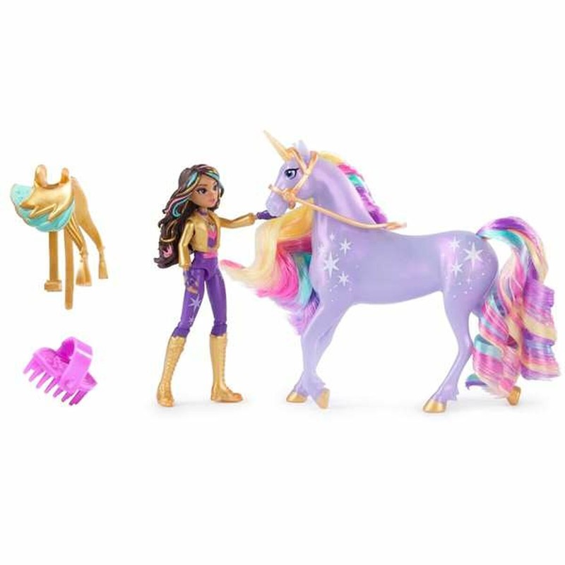 Muñeca articulada Sophia con su unicornio Wildstar