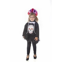 disfraces niños Catrina elegante y original 2